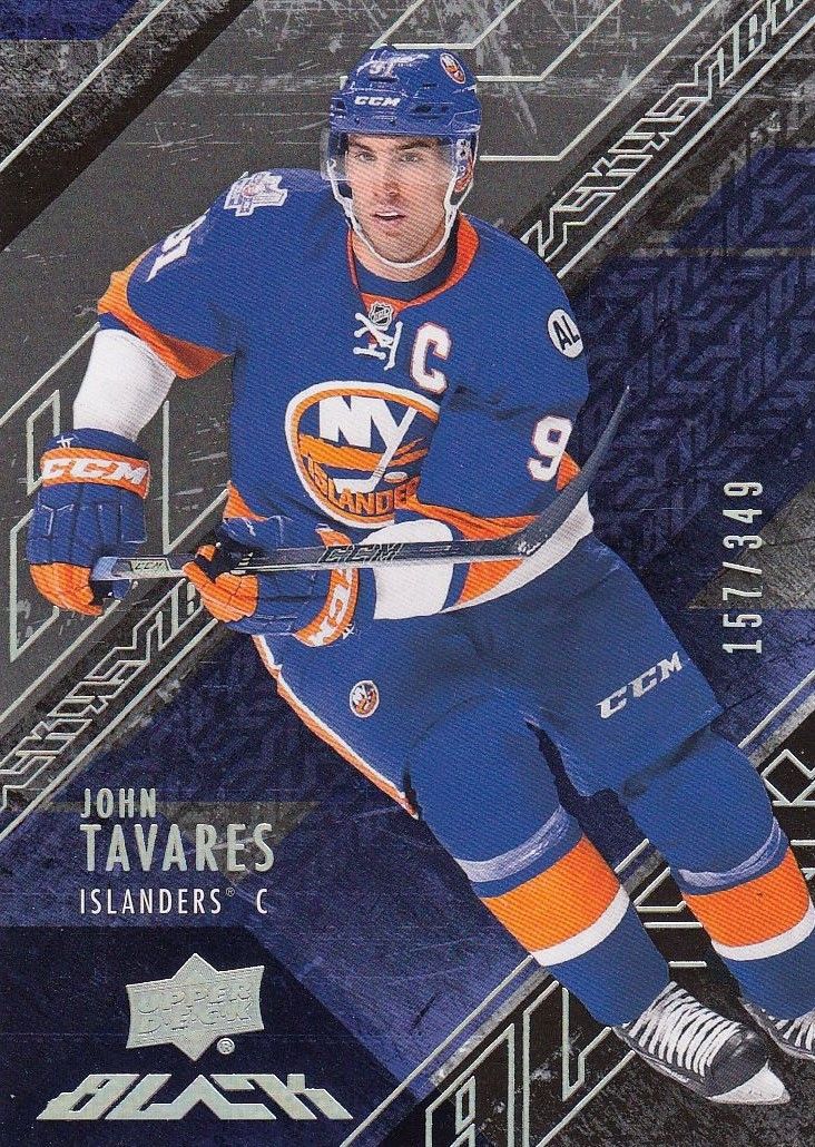 řadová karta JOHN TAVARES 15-16 UD Black /349