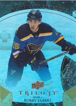 insert RC karta ROBBY FABBRI 15-16 Trilogy Rookie Premieres /999