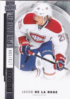 insert RC karta JACOB DE LA ROSE 15-16 UD Premier Rookie /399