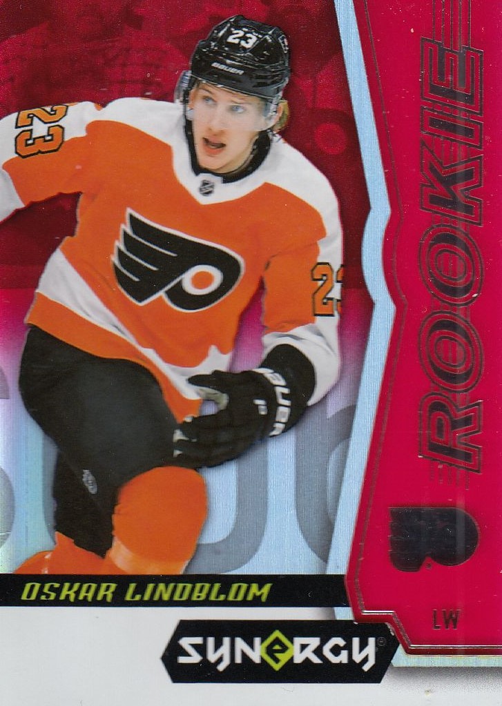 insert RC karta OSKAR LINDBLOM 18-19 Synergy Rookie Red číslo 72