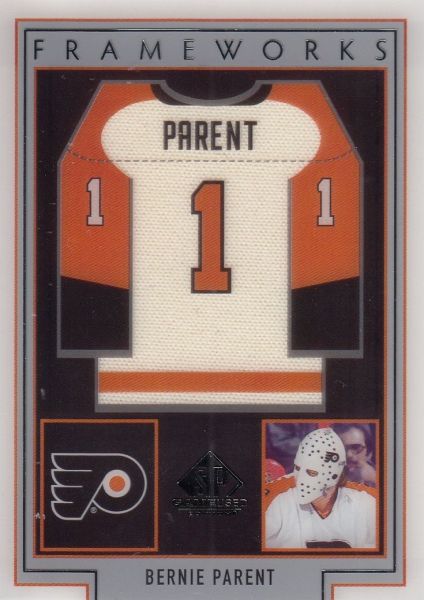 jersey karta BERNIE PARENT 18-19 SPGU Frameworks číslo FW-PB