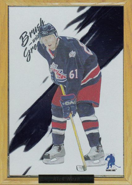 insert karta RICK NASH 03-04 BAP Brush with Greatness číslo 12