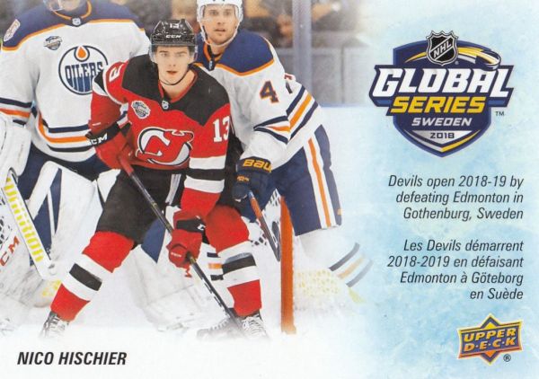 insert karta NICO HISCHIER 19-20 Tim Hortons Key Season Events číslo SE-3