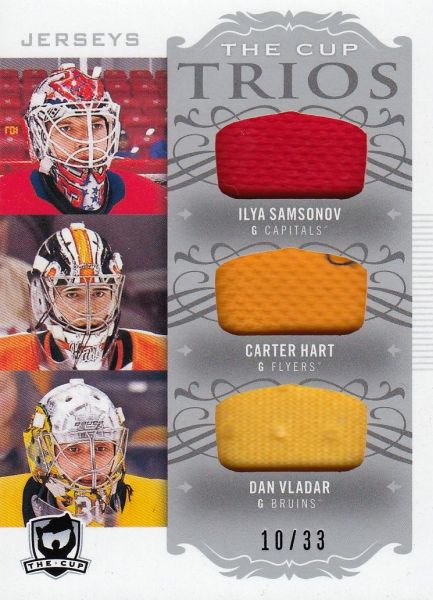 jersey RC karta SAMSONOV/HART/VLADAŘ 18-19 UD The CUP Trios /33