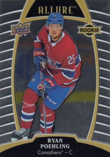 insert RC karta RYAN POEHLING 19-20 Allure Rookie číslo 86