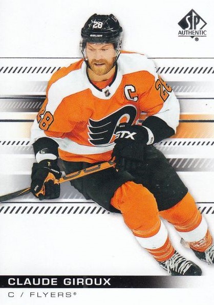 řadová karta CLAUDE GIROUX 19-20 SP Authentic číslo 54