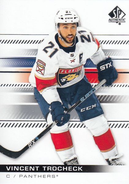 řadová karta VINCENT TROCHECK 19-20 SP Authentic číslo 61