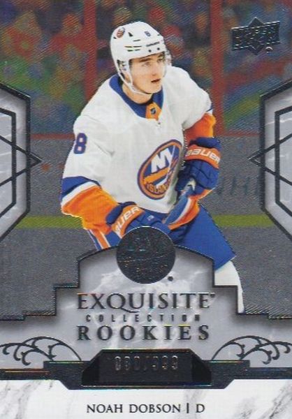 insert RC karta NOAH DOBSON 19-20 Exquisite Rookies /399