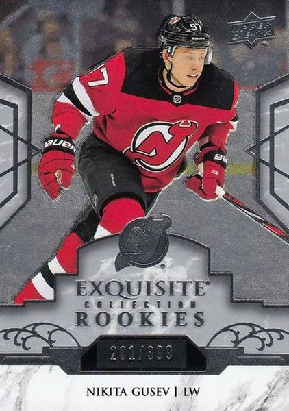 insert RC karta NIKITA GUSEV 19-20 Exquisite Rookies /399