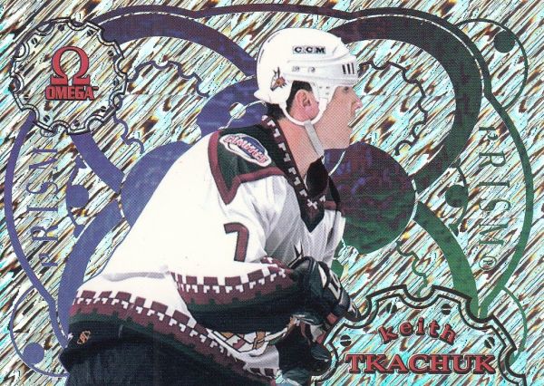 insert karta KEITH TKACHUK 98-99 Omega Prism číslo 17