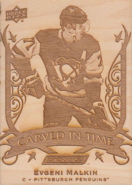 insert karta EVGENI MALKIN 19-20 Engrained Carved in Time číslo CT-9