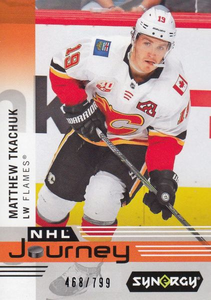 insert karta MATTHEW TKACHUK 19-20 Synergy NHL Journey 18-19 Season /799