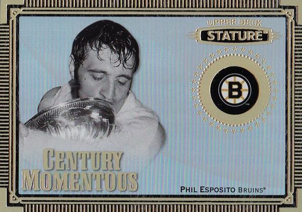 insert karta PHIL ESPOSITO 19-20 Stature Century Momentous číslo CM-3