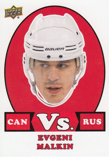 insert karta EVGENI MALKIN 17-18 Team Canada VS číslo VS-9