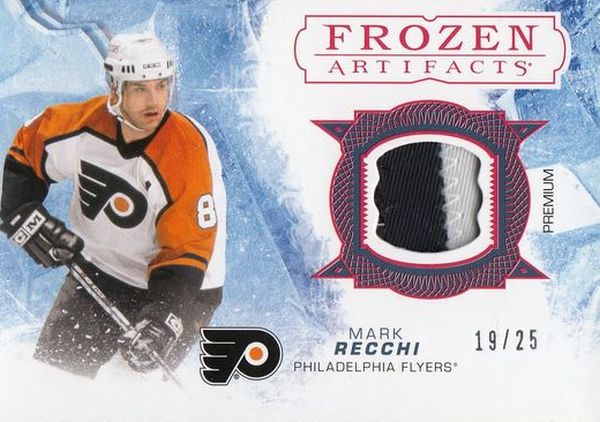 patch karta MARK RECCHI 17-18 Artifacts Frozen Artifacts /25