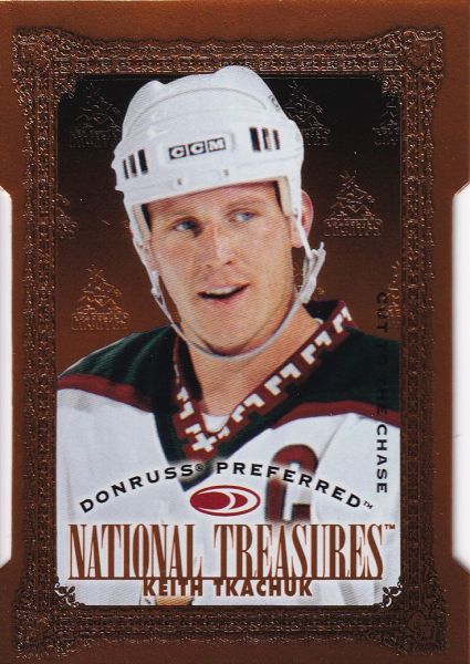 insert karta KEITH TKACHUK 97-98 Donruss Preferred National Treasures