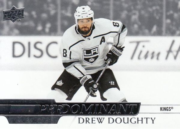 insert karta DREW DOUGHTY 20-21 UD Ser. 1 Predominant číslo PR-15