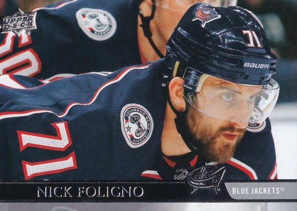 řadová karta NICK FOLIGNO 20-21 UD Ser. 1 číslo 53