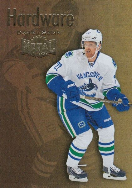 insert karta DANIEL SEDIN 12-13 Fleer Retro Hardware číslo 18 of 20CH