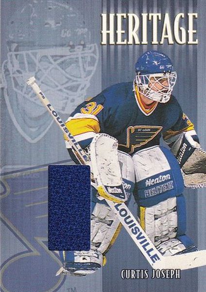 jersey karta CURTIS JOSEPH 01-02 BAP Update Heritage /90