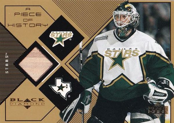 stick karta ED BELFOUR 99-00 Black Diamond A Piece of History číslo EB