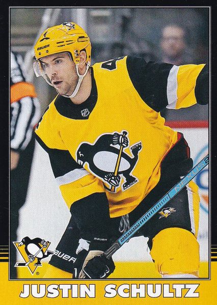 paralel karta JUSTIN SCHULTZ 20-21 OPC Retro Black Border /100