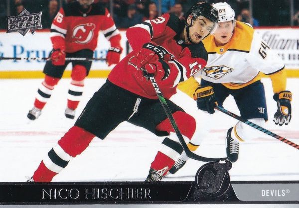 řadová karta NICO HISCHIER 20-21 UD Ser. 2 číslo 362