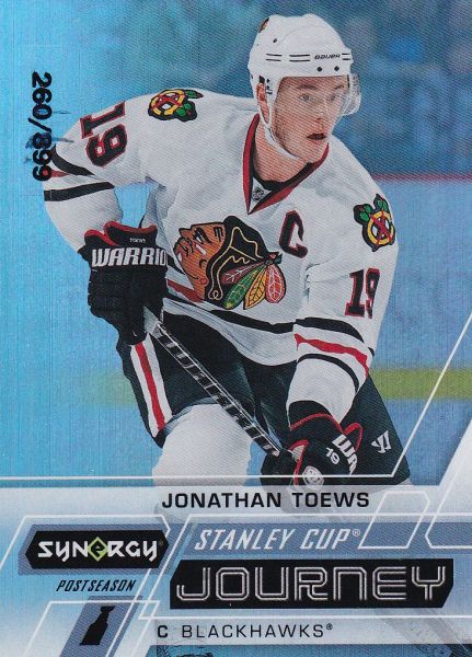 insert karta JONATHAN TOEWS 20-21 Synergy Stanley Cup Journey Post Season /899