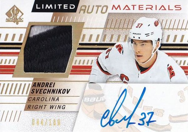 AUTO patch karta ANDREI SVECHNIKOV 19-20 SP Authentic Limited Auto Materials/100