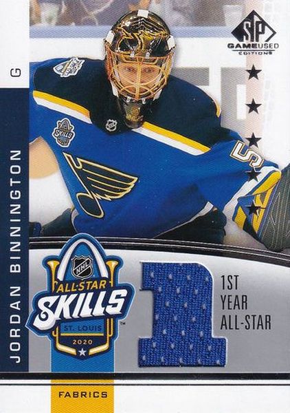 jersey karta JORDAN BINNINGTON 20-21 SPGU All-Star Skills 1st Year All-Star