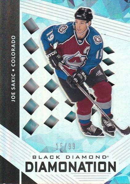 insert karta JOE SAKIC 20-21 Black Diamond Diamonation /99