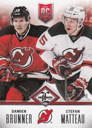 insert RC karta BRUNNER/MATTEAU 12-13 Limited Rookie /499