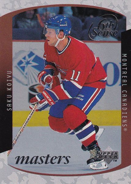 insert karta SAKU KOIVU 97-98 UD 6th Sense Masters /2000