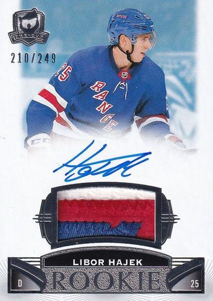 AUTO RC patch karta LIBOR HÁJEK 19-20 UD The CUP Rookie /249