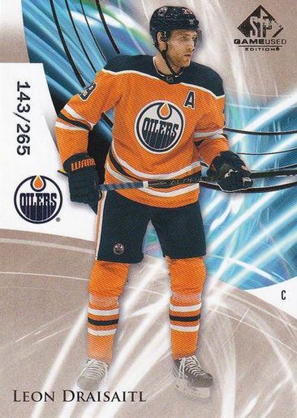 insert karta LEON DRAISAITL 20-21 SPGU Legends Golden Burst /265