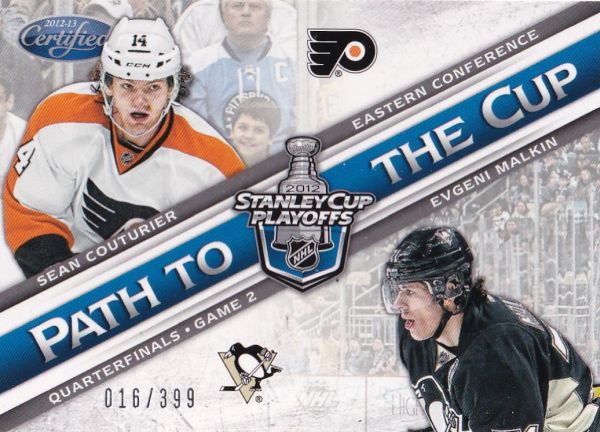 insert karta COUTURIER/MALKIN 12-13 Certified Path to the Cup /399