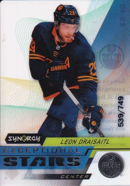 insert karta LEON DRAISAITL 20-21 Synergy Exceptional Stars /749