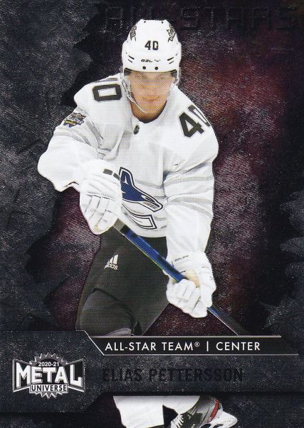 insert karta ELIAS PETTERSSON 20-21 Metal Universe All-Stars číslo 167