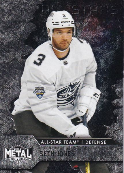 insert karta SETH JONES 20-21 Metal Universe All-Stars číslo 177