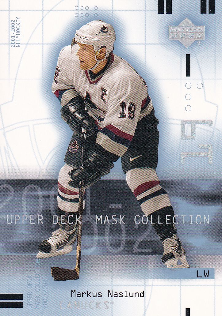 řadová karta MARKUS NASLUND 01-02 Mask Collection číslo 95