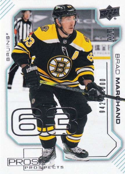 insert karta BRAD MARCHAND 20-21 Extended Pros and Prospets /1000
