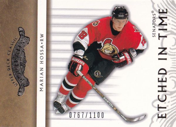 insert karta MARIAN HOSSA 03-04 UD Classic Portraits Etched in Time /1100