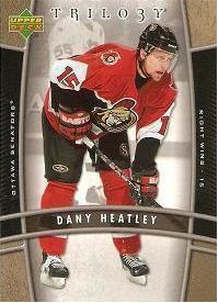 řadová karta DANY HEATLEY 06-07 Trilogy číslo 69