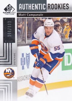 insert RC karta MAT CAMPANALE 11-12 SPGU Authentic Rookies /699