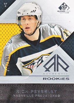 insert RC karta RICH PEVERLEY 07-08 SPGU Rookies /999