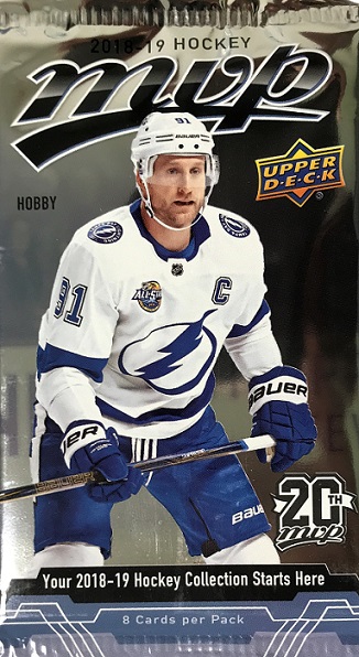 2018-19 Upper Deck MVP Hockey HOBBY Balíček