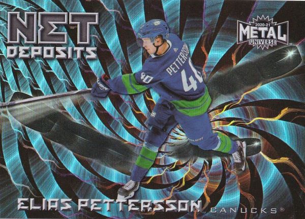 insert karta ELIAS PETTERSSON 20-21 Metal Universe Net Deposits číslo ND-15