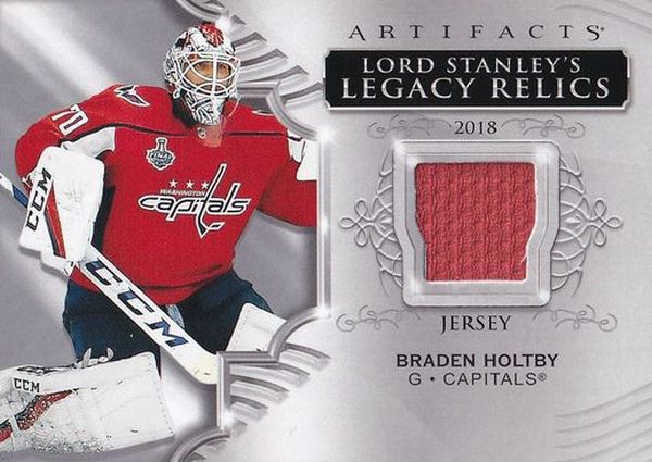 jersey karta BRADEN HOLTBY 20-21 Artifacts Lord Stanley´s Legacy Relics