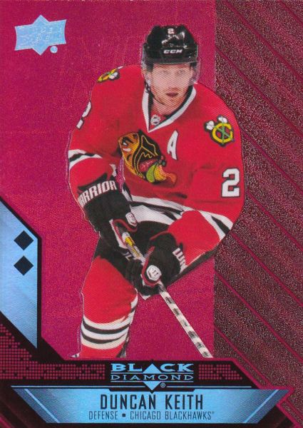 paralel karta DUNCAN KEITH 14-15 Black Diamond Double Diamond Ruby /50