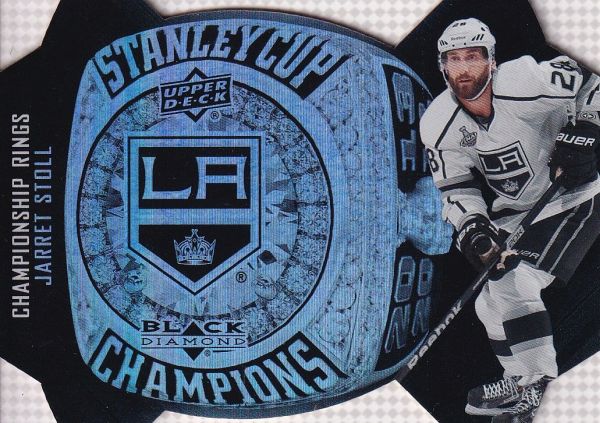 insert karta JARRET STOLL 14-15 Black Diamond Championship Rings číslo CRB-14